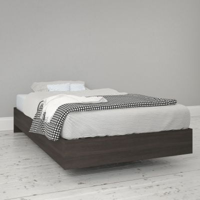 Nexera Twin Size Platform Bed (Ebony) 