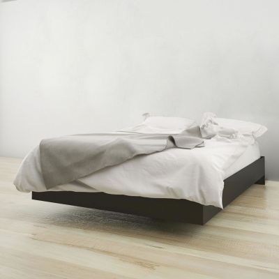 Nexera Full Size Platform Bed (Black)