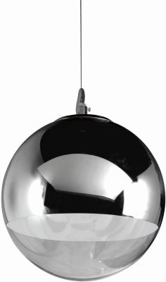 Diego Jr. Pendant Light (Silver with Silver Fixture)