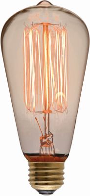 St64 110-130V 40W Light Bulb Lamp (Clear)