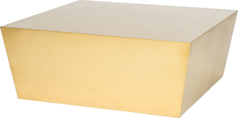 Cube Coffee Table (Gold)