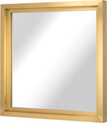 Glam Wall Mirror (Square - Gold)