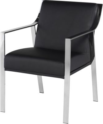 Valentine Dining Chair (Black)