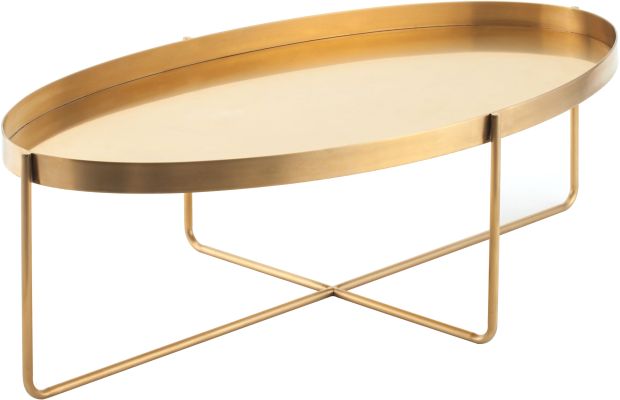 Gaultier Coffee Table (Rectangular - Gold)