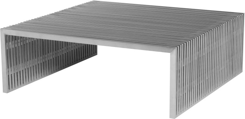 Amici Coffee Table (Square - Silver)