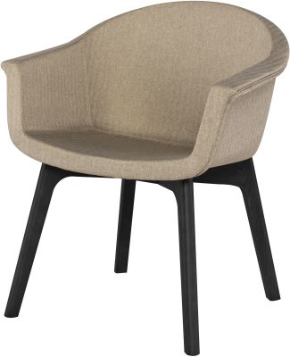 Vitale Dining Chair (Khaki with Onyx Frame)