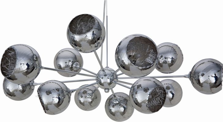 Sylvie Pendant Light (Silver with Silver Fixture)