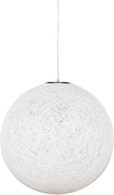 String 24 Pendant Light (White with Silver Fixture)