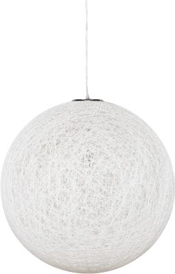 String 30 Pendant Light (White with Silver Fixture)