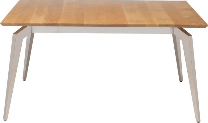 Tapered Dining Table (Square - Raw Oak)