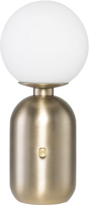 Carina Table Lamp (Gold with White Shade)