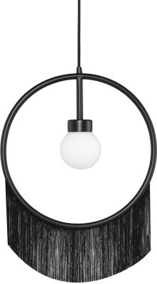 Blanca Pendant Light (Black with Black Fixture)