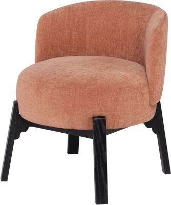 Adelaide Dining Chair (Nectarine with Black Ash Legs)