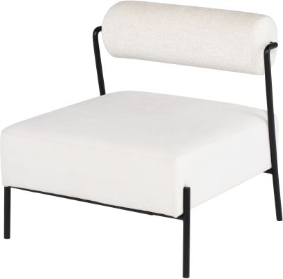 Marni Occasional Chair (Buttermilk with Oyster Velour Seat)