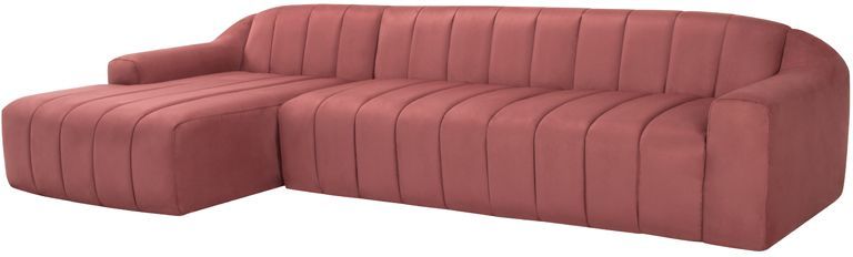 Coraline Sectional Sofa (LHF - Chianti Microsuede)