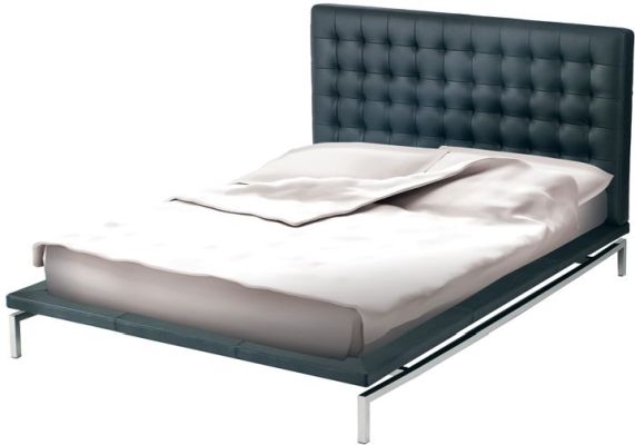 Bentley Bed (King - Low White)