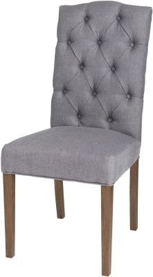 Cheshire Dining Chair (Set of 2 - Dark Grey Twill)