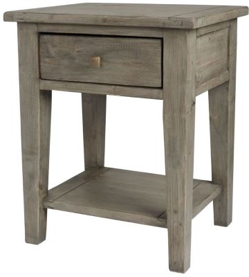 Dublin End Table (Small - Rustic Taupe)