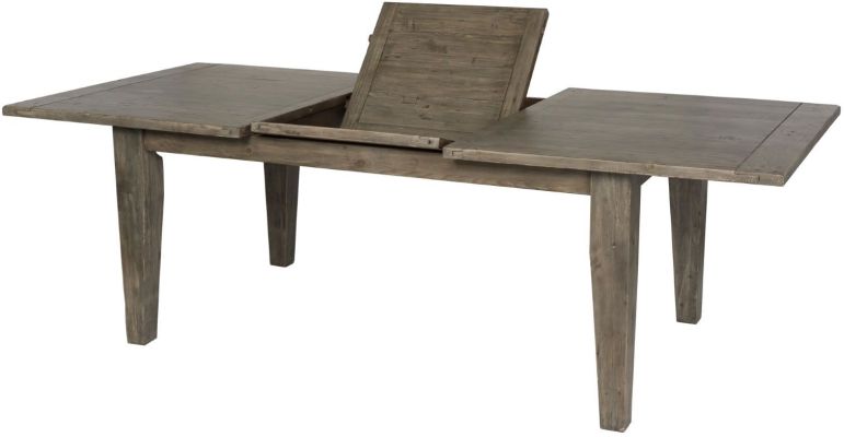 Dublin Extension Dining Table (Large - Rustic Taupe)