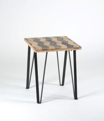 Neo Parquet Side Table