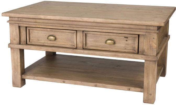 Pioneer Coffee Table (Small - Driftwood)