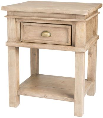 Pioneer End Table (Small - Driftwood)
