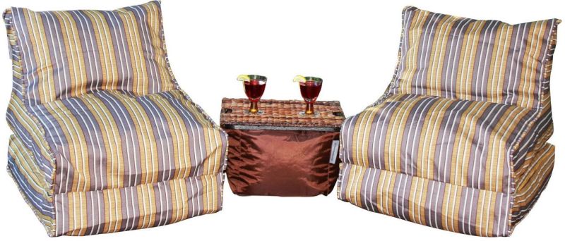 Chic Lounger (Set of 2 with 1 Ottoman)