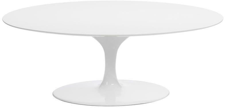 Barbell Coffee Table (White)
