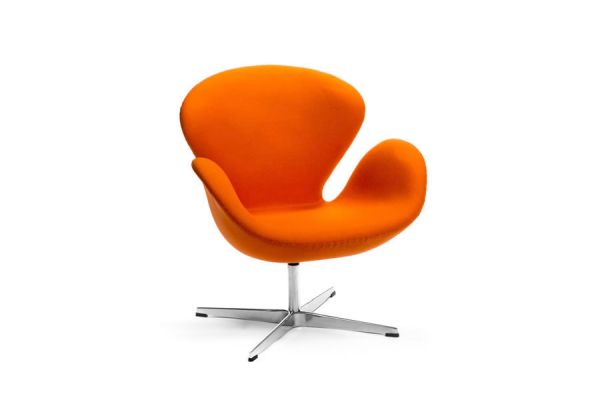 Nest Chair (Tangerine Wool)