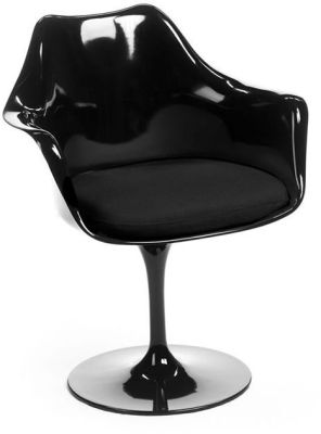 Scoop Arm - Chaise (Noir)