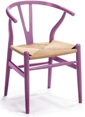 V Chair (Mauve)