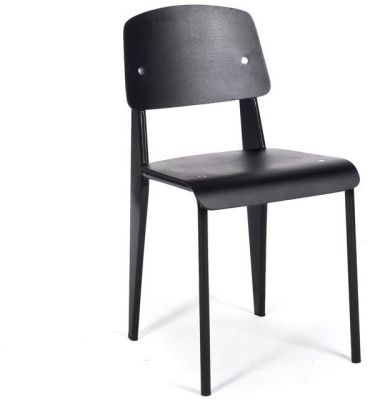 Study Dining Chair (Black)