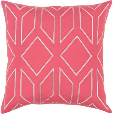 Skyline1 Pillow with Down Fill (Carnation Pink)