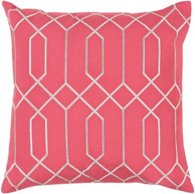 Skyline2 Pillow with Down Fill (Carnation Pink)