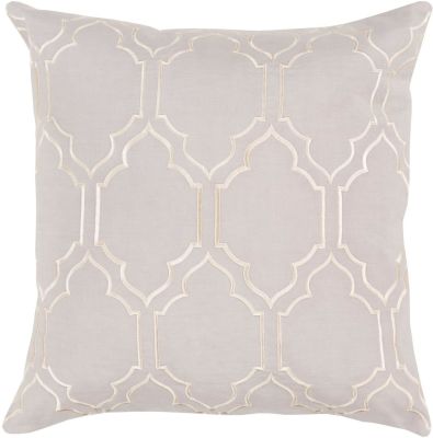 Skyline3 Pillow with Down Fill (Light Gray)