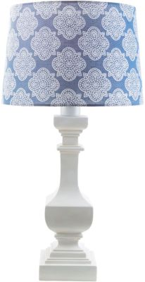 Carolina Table Lamp (Blue Print)