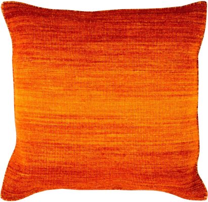 Chaz Pillow with Down Fill (Orange, Red)