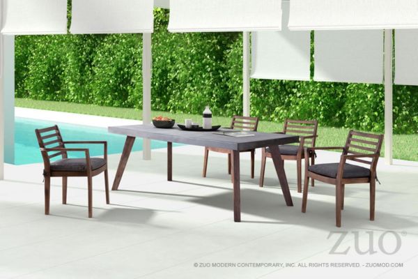 Son Outdoor Dining Set with Sancerre Dining Chairs