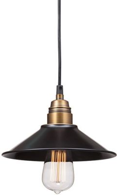 Amarillite Ceiling Lamp (Black & Copper)