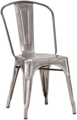 Elio Dining Chair (Set of 2 - Gunmetal)