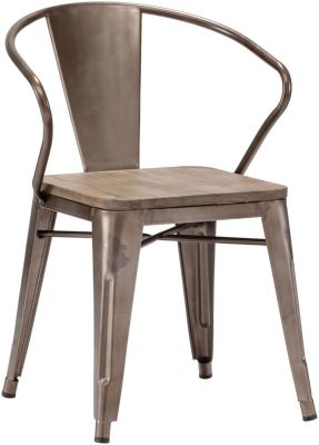 Helix Chair (Set of 2 - Rustic Wood)