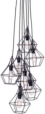 Palmerston Ceiling Lamp (Distressed Black)