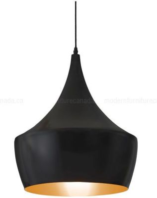 Copper Ceiling Lamp (Matte Black)