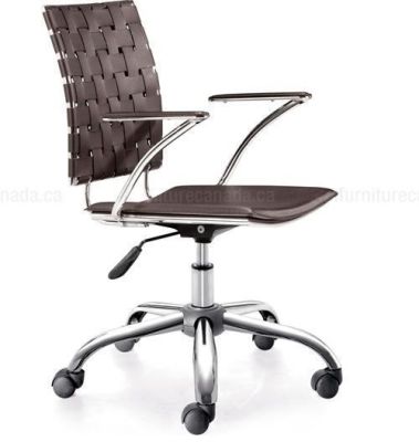 Criss Cross Office Chair (Espresso)