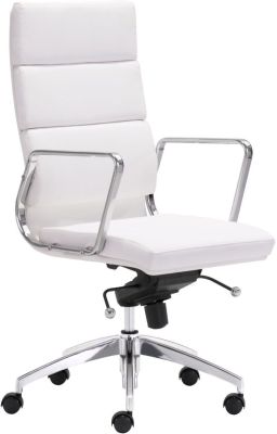 Engineer High Back Office Chair (White)