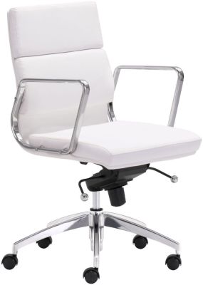 Engineer Low Back Office Chair (White)