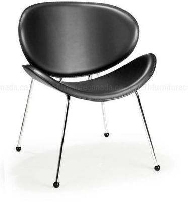 Match Lounge Chair (Set of 2 - Black)