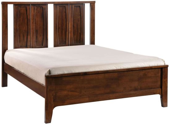 Portland Bed (Queen - Walnut)