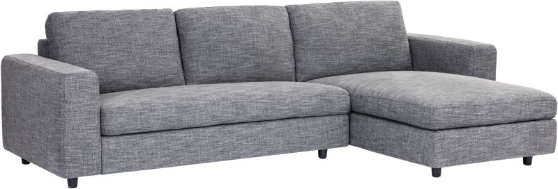 Ethan Sofa Chaise (Right - Quarry)