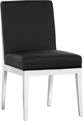 Sofia Dining Chair (Set of 2 - Black)